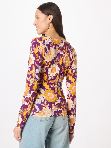 Tricou 'Batik' de la Karen Millen pe mov