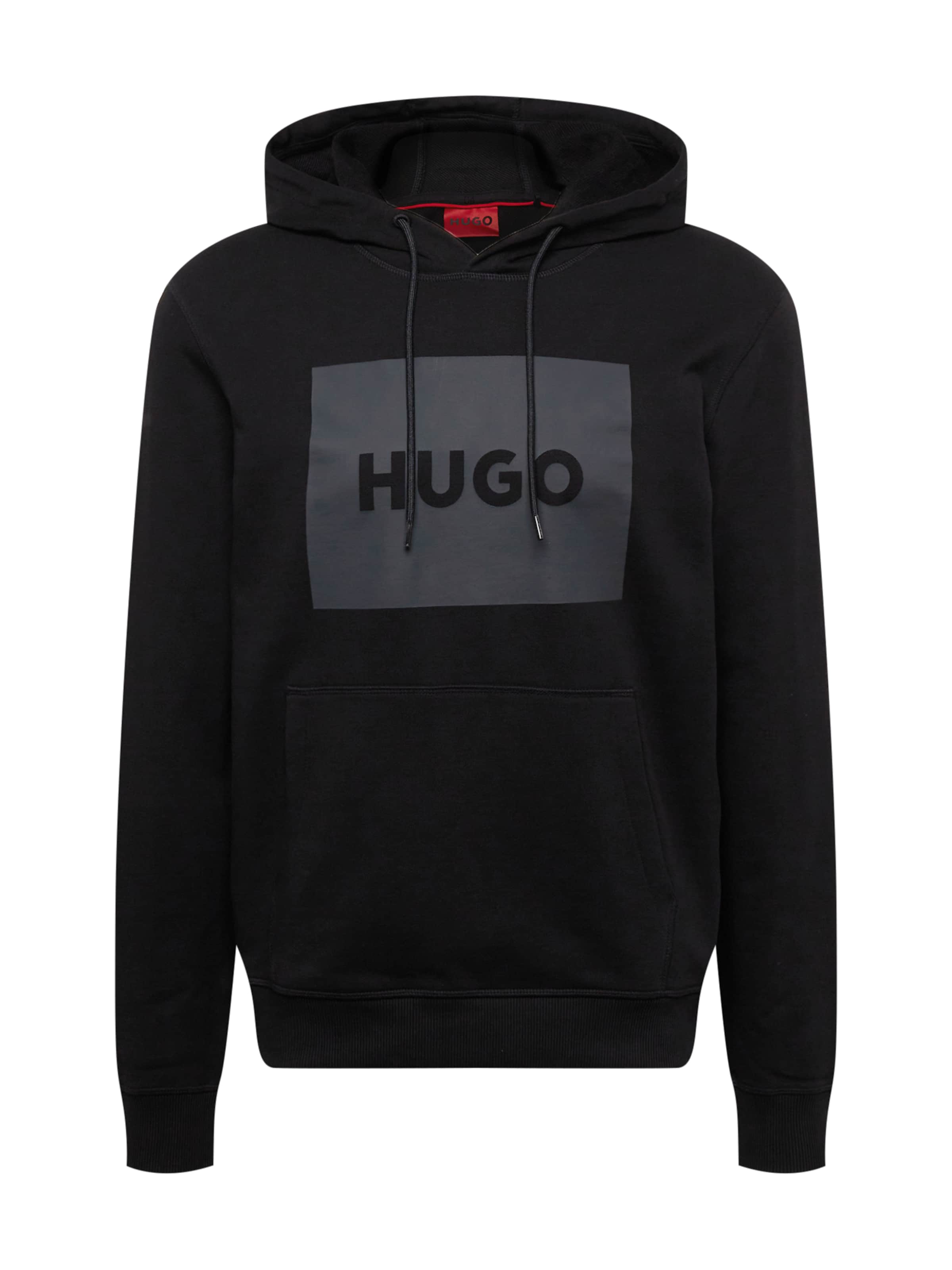HUGO Sweatshirt 'Duratschi' in Schwarz: Vorderseite