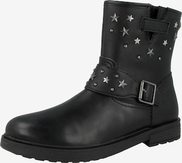 GEOX Boots 'J Eclair' in Black: front