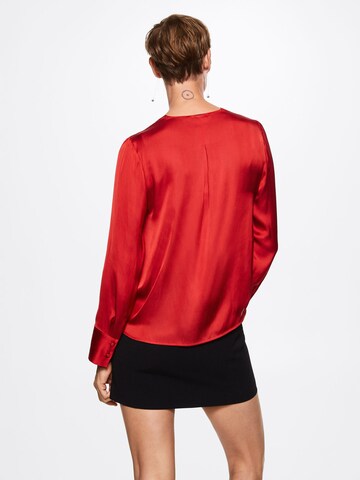 MANGO Bluse 'Cris' in Rot