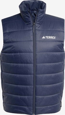 Gilet de sport 'Ess' ADIDAS TERREX en bleu : devant