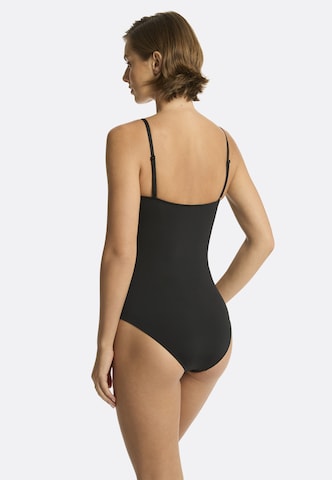 SEA LEVEL Bandeau Badeanzug 'Essentials' in Schwarz