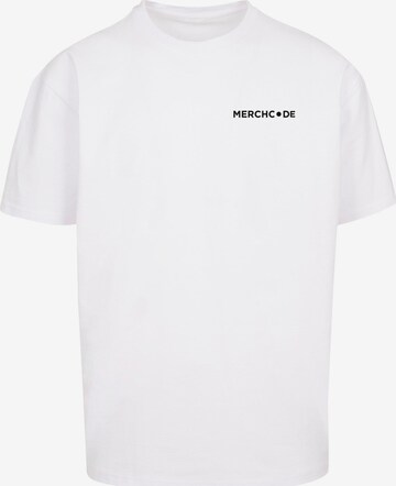 Merchcode T-Shirt 'Break The Rules' in Weiß: predná strana