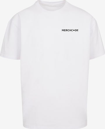 T-Shirt 'Break The Rules' Merchcode en blanc : devant