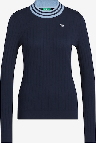 ADIDAS PERFORMANCE - Jersey deportivo 'Originals Cashmere Knit' en azul: frente