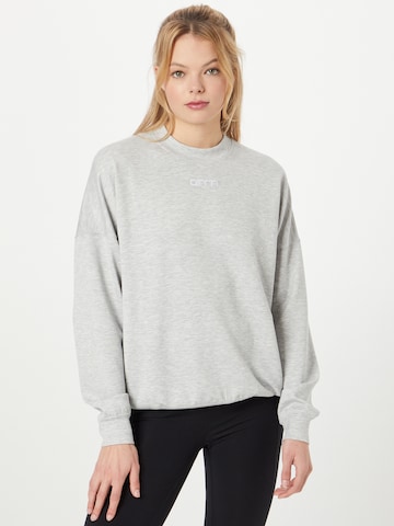 aim'nSportska sweater majica 'Comfy' - siva boja: prednji dio