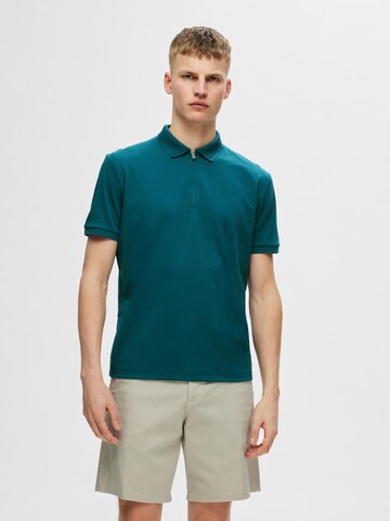 SELECTED HOMME Bluser & t-shirts 'Fave' i grøn: forside