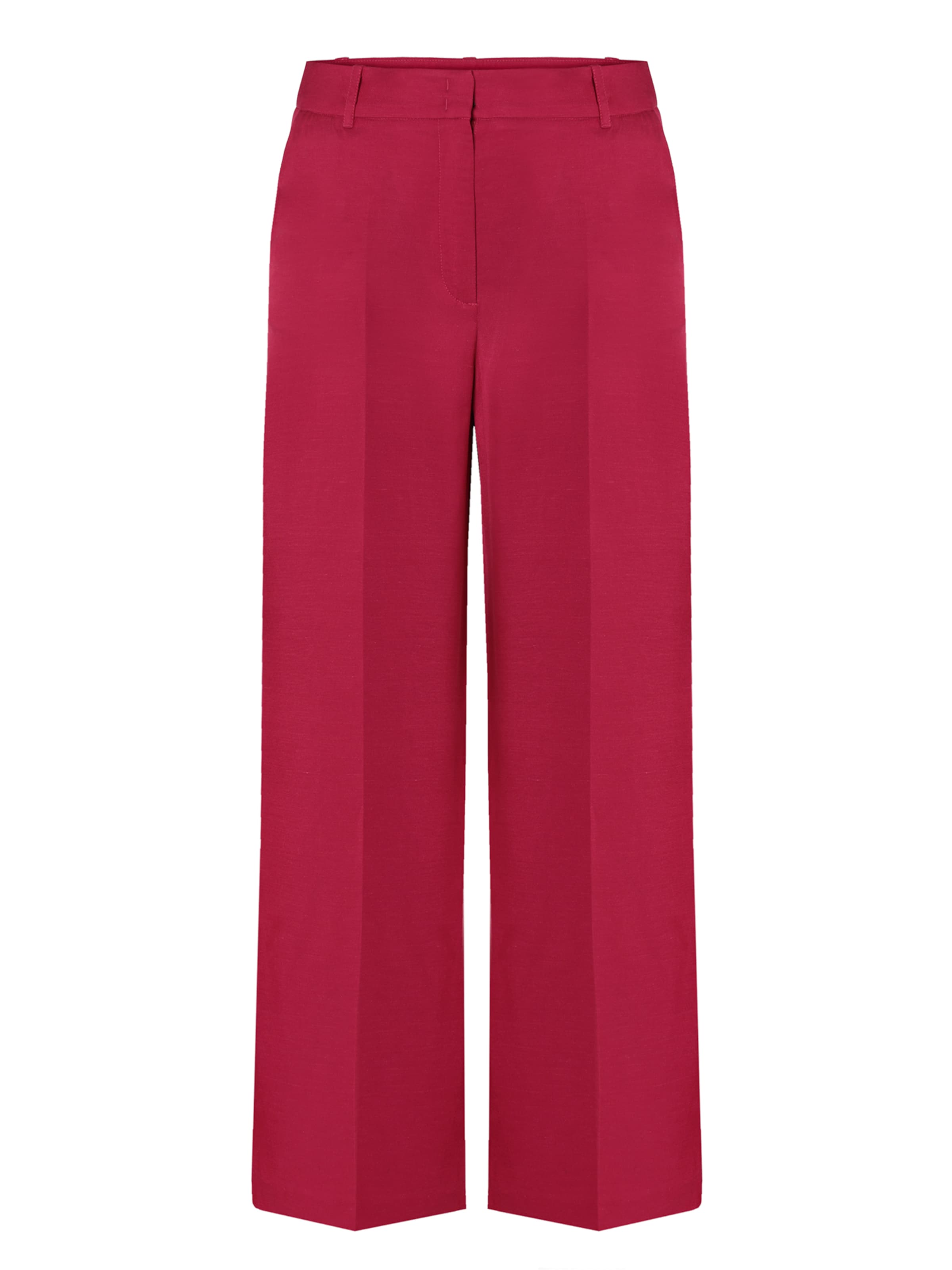 TATUUM Široke hlačnice Hlače 'Masda 1' | rdeča barva: sprednja stran