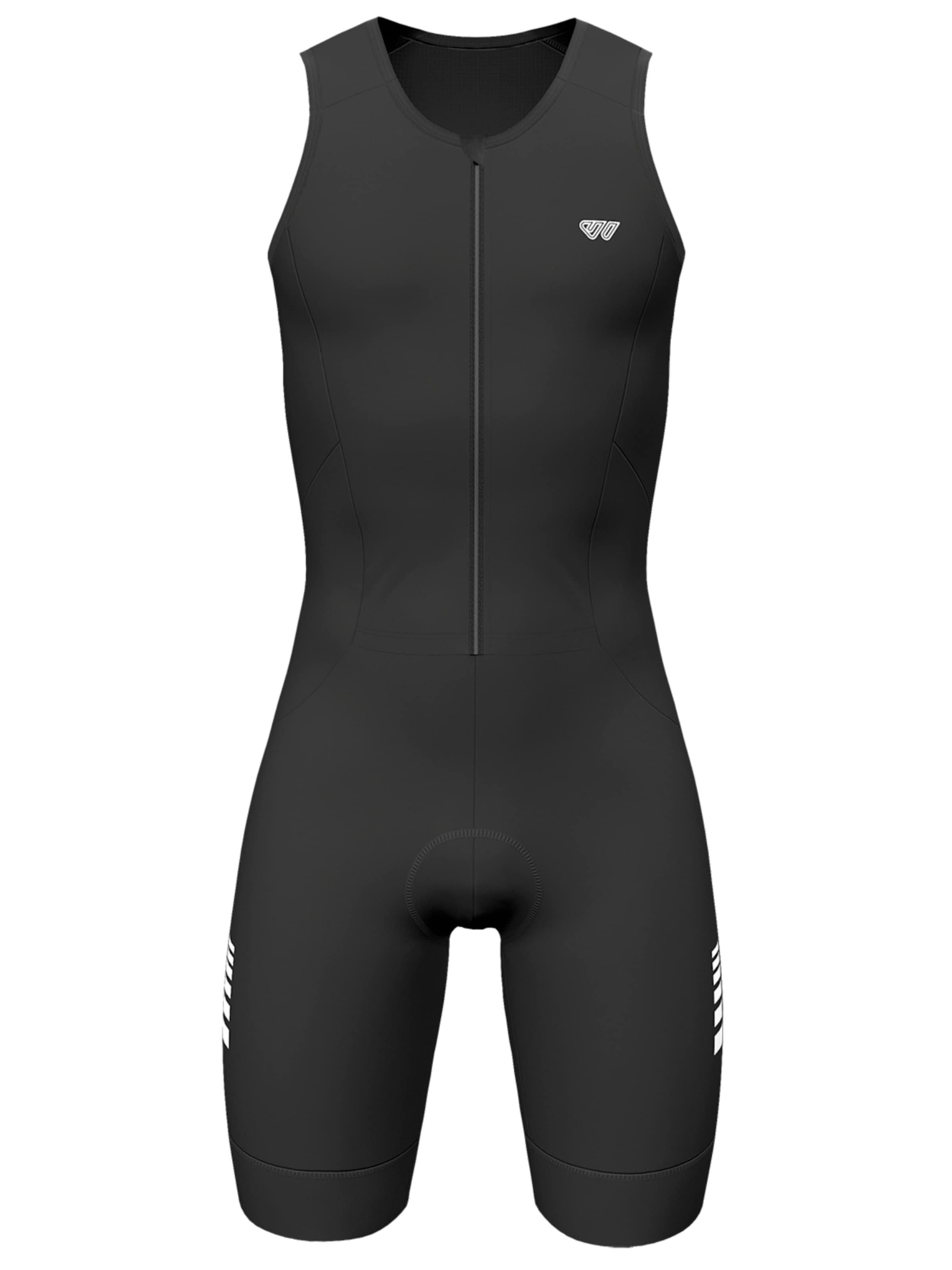 WULIBIKE Sports Suit in Black: front