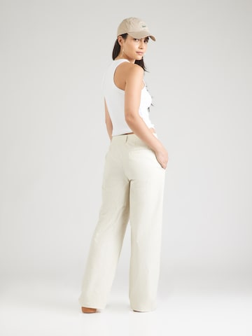 Marc O'Polo Wide Leg Hose in Beige: Rückseite