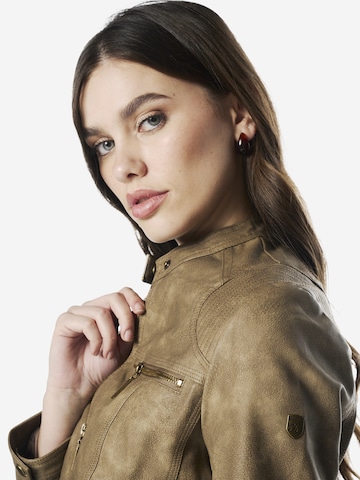 KOROSHI Välikausitakki värissä ruskea