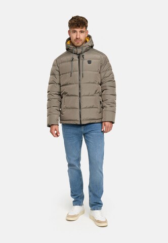 INDICODE JEANS Winterjas 'INCoolios' in Groen
