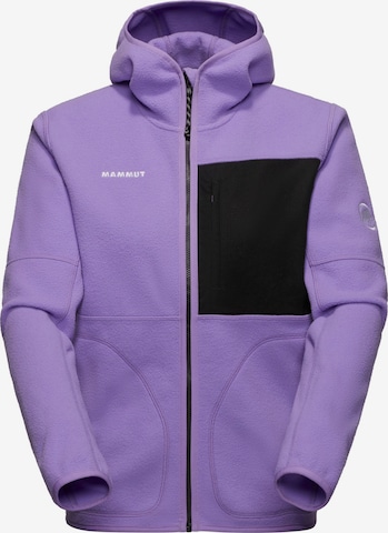 MAMMUT Funktionsfleecejacke 'Tamaro' in Lila: Vorderseite