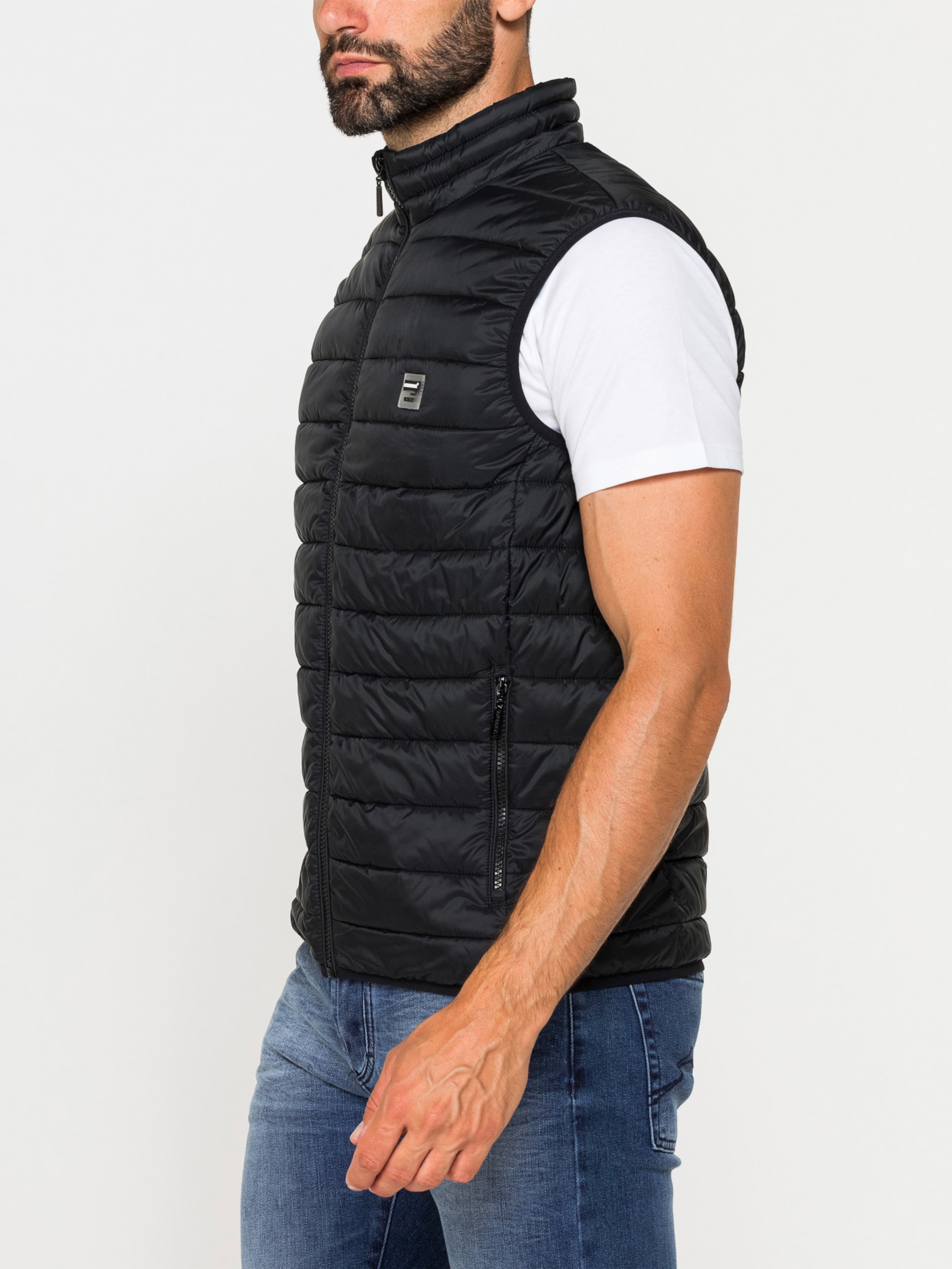 Carrera Jeans Weste 'Windproof'‌ in Schwarz