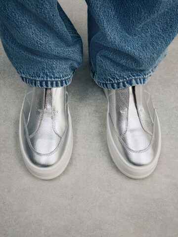 Next Слипоны 'Forever Comfort' в Серебристый