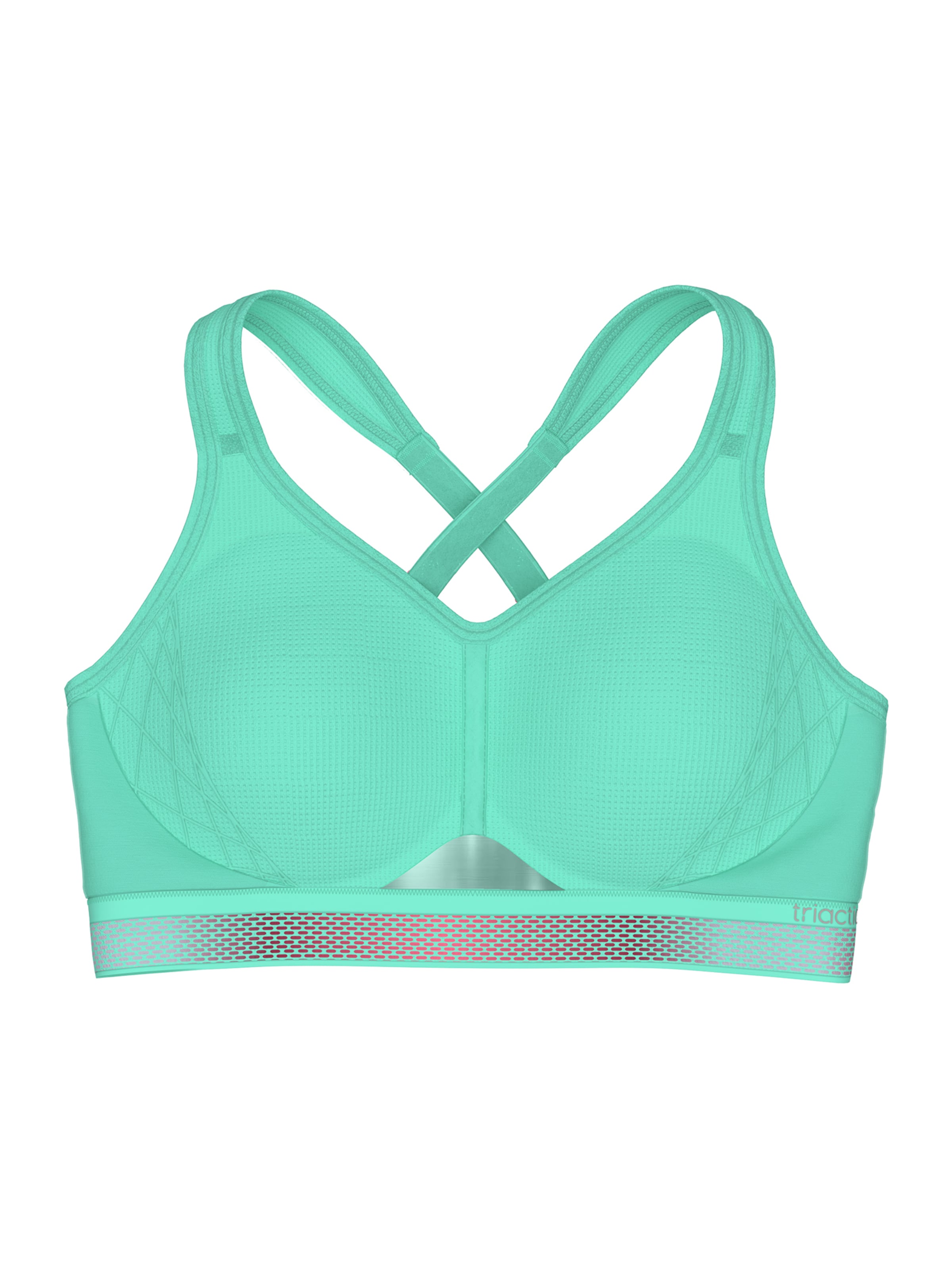 TRIUMPH High Support Bra ' Triaction Cardio Flow ' in Green
