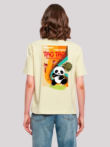 T-shirt 'Tao Tao Heroes of Childhood' F4NT4STIC en jaune