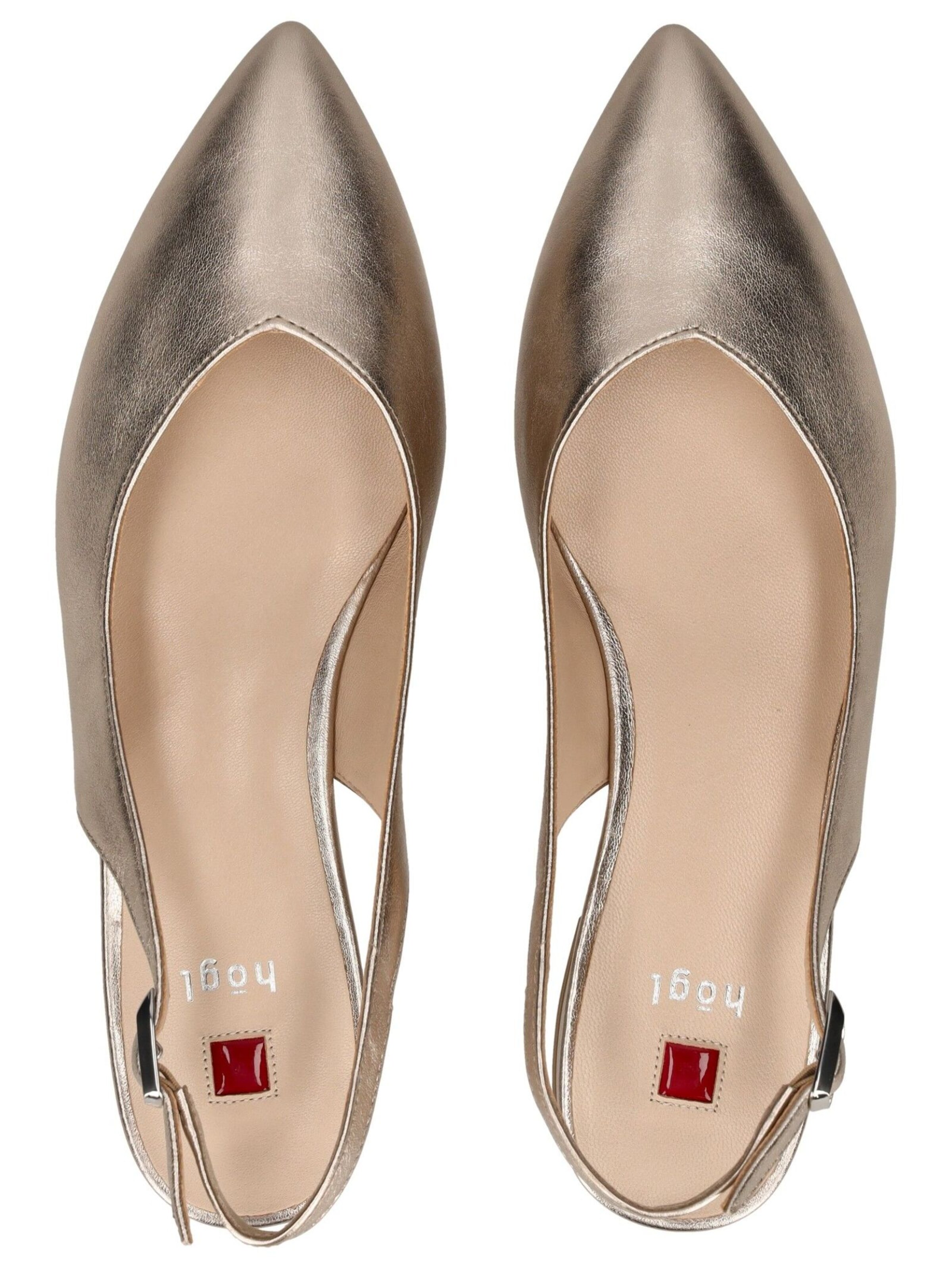 Högl Γόβες slingback 'MONA' σε ασημί