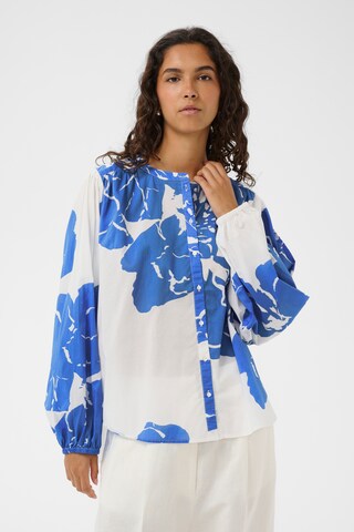 SOAKED IN LUXURY Bluse 'SLJoanne' in Blau: Vorderseite