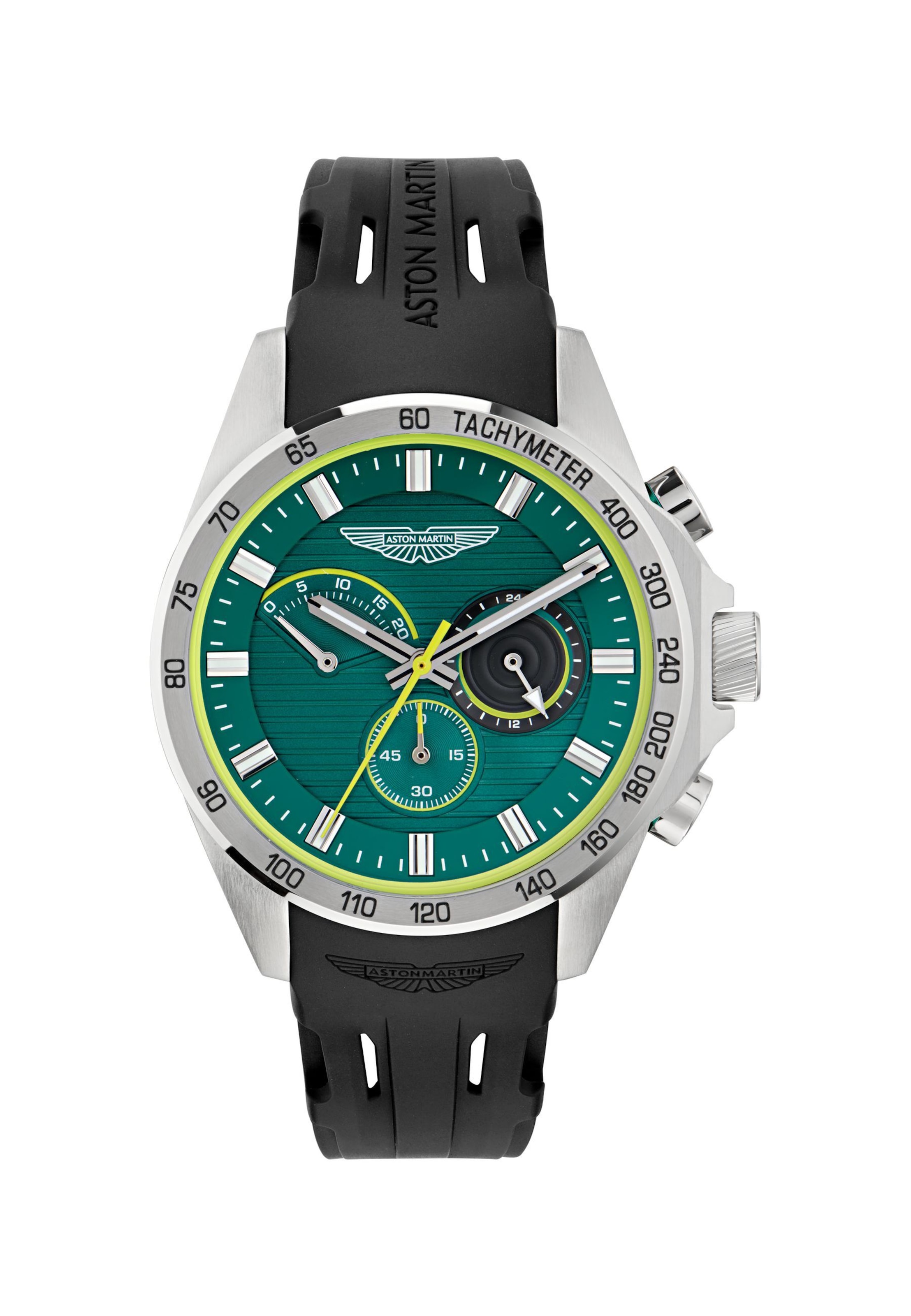 Montre à affichage analogique 'HLC' Aston Martin en noir : devant