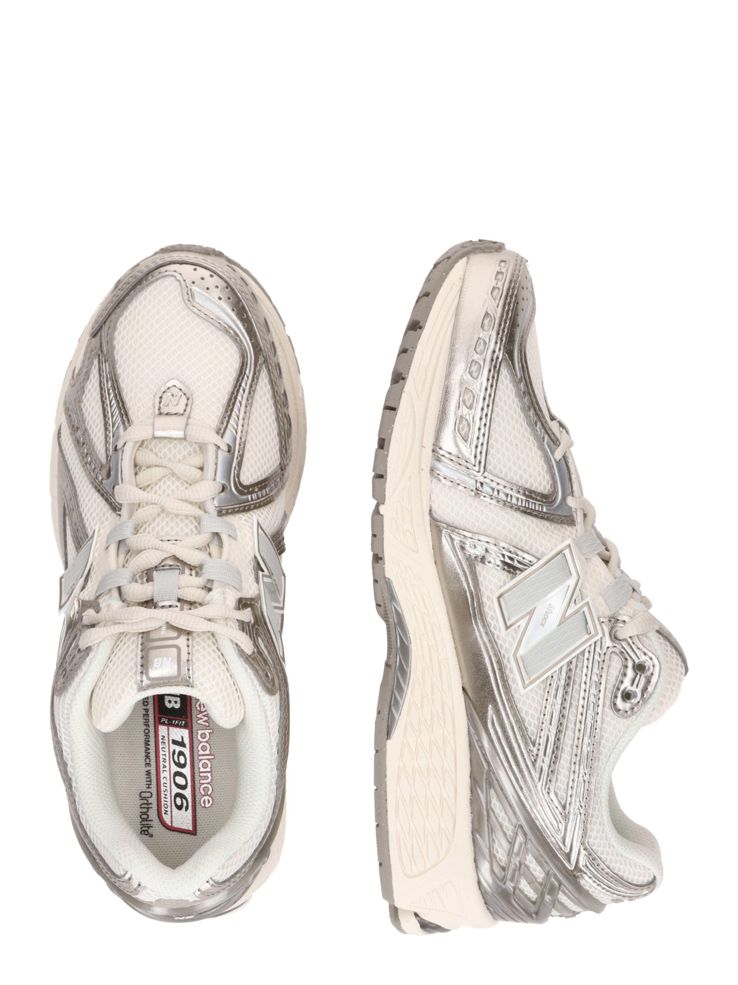 new balance Низкие кроссовки '1906' в Белый