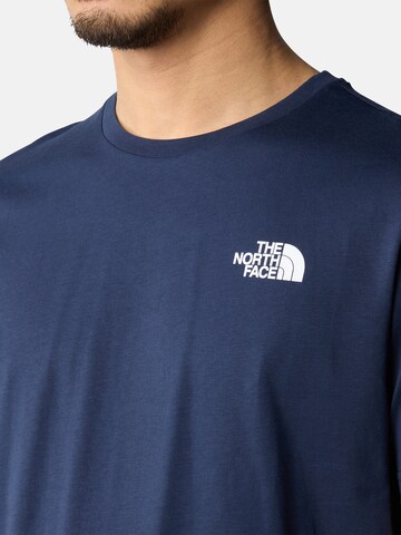 THE NORTH FACE T-shirt 'Redbox' i blå