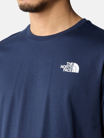 mėlyna THE NORTH FACE Marškinėliai 'Redbox'