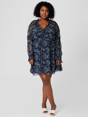 Robe 'Tenea' Guido Maria Kretschmer Curvy en bleu : devant