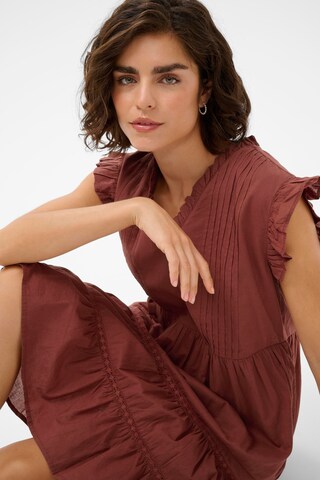 Robe 'Valerie' Kaffe en marron