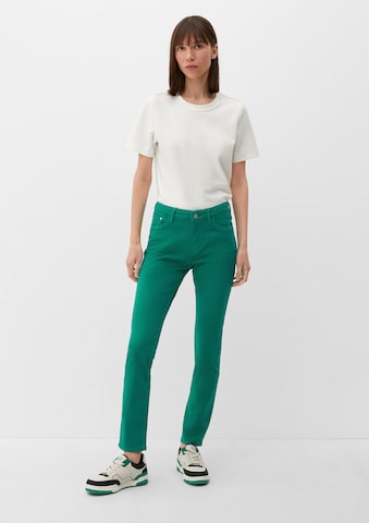 s.Oliver Skinny Jeans 'Betsy' in Green