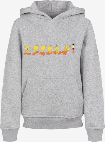 F4NT4STIC Sweatshirt 'Looney Tunes' in Grey: front