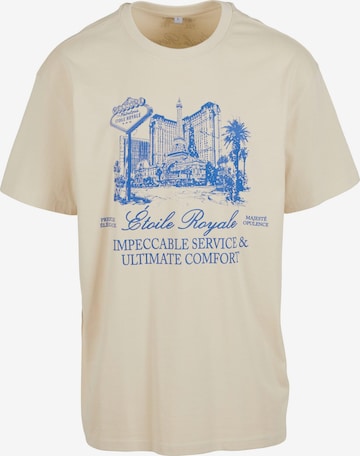 Mister Tee Shirt 'Etoile Royale' in Beige: front