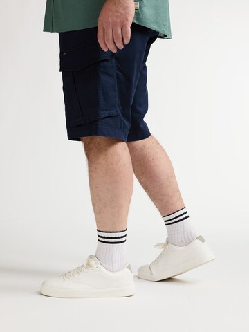 Petrol Industries - regular Pantalón cargo en azul