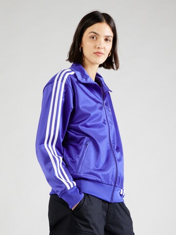 ADIDAS ORIGINALS Sweat jacket 'Adicolor Classics Firebird' in Purple: front