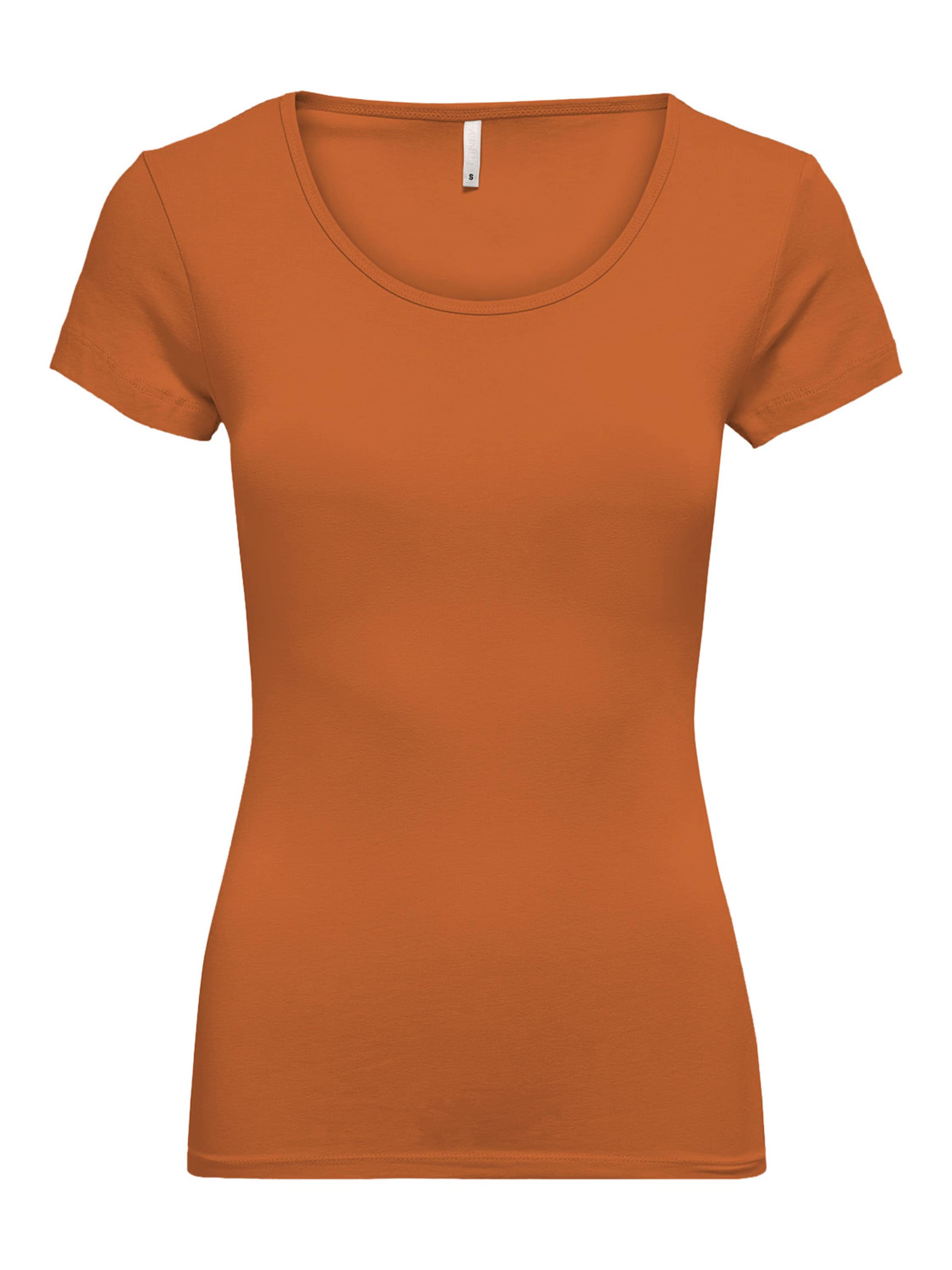 ONLY T-Shirt in Braun