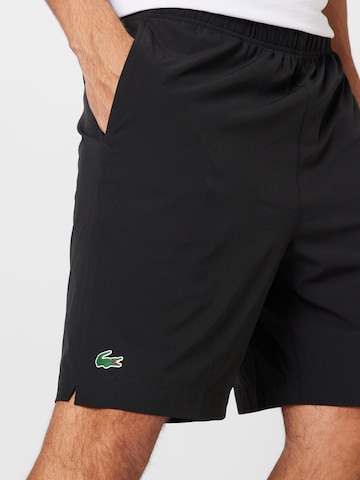 Lacoste Sport Regular Workout Pants in Black