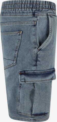 2Y Premium Regular Cargo Jeans in Blue