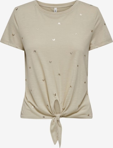 ONLY Shirt in Beige: front