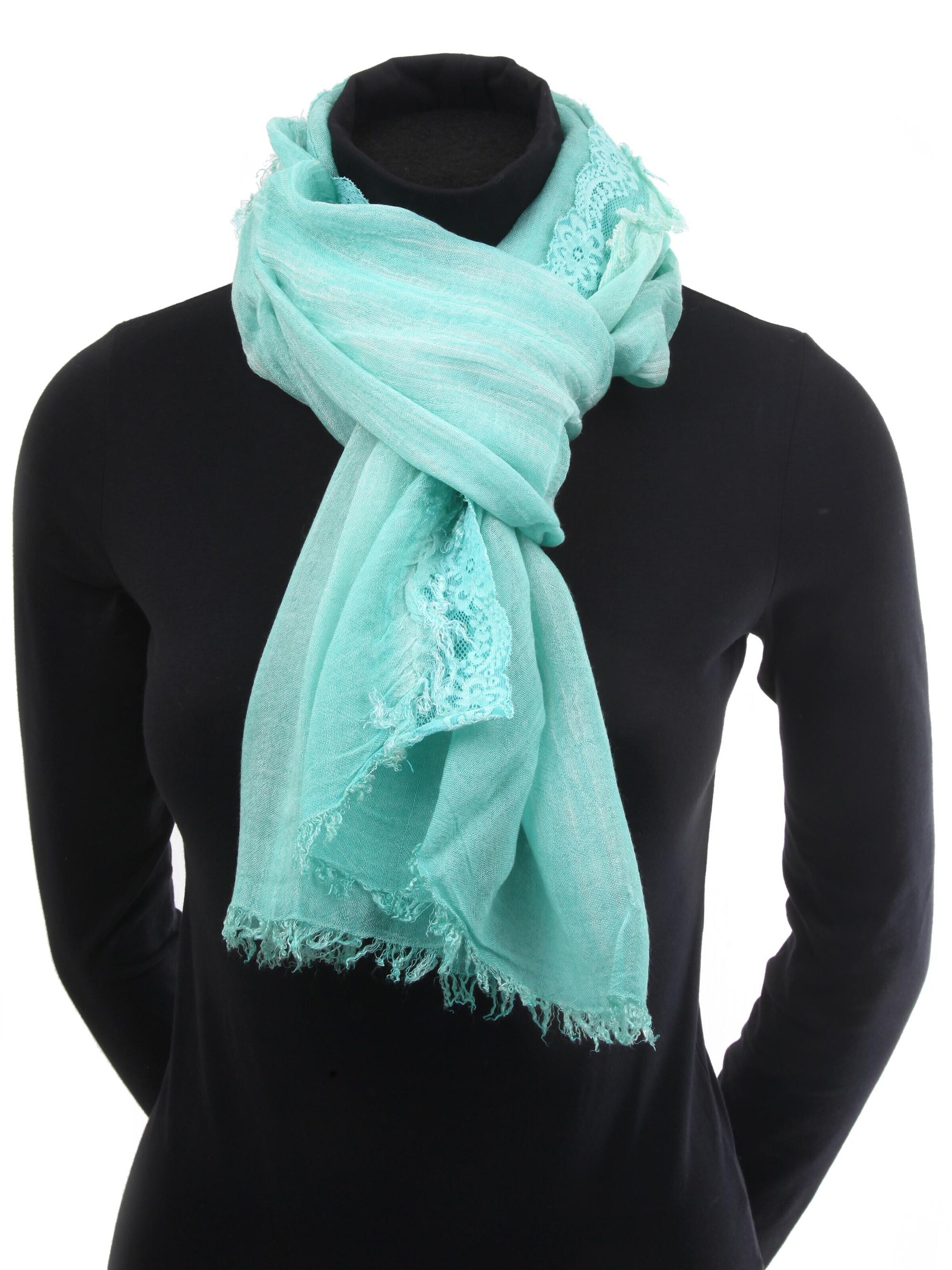 COLLEZIONE ALESSANDRO Scarf 'Elsa' in Green