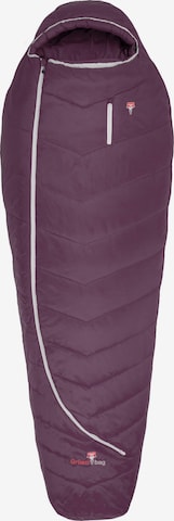 Grüezi Bag Sleeping Bag 'Synpod Island 175' in Purple: front