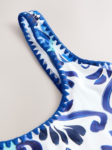 Next - Bustier Traje de baño en azul