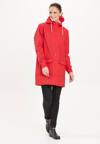 Weather Report Outdoor Coat 'TASS W W-PRO 5000' in Red