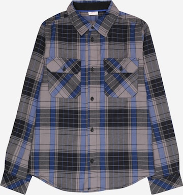 s.Oliver Button Up Shirt in Grey: front