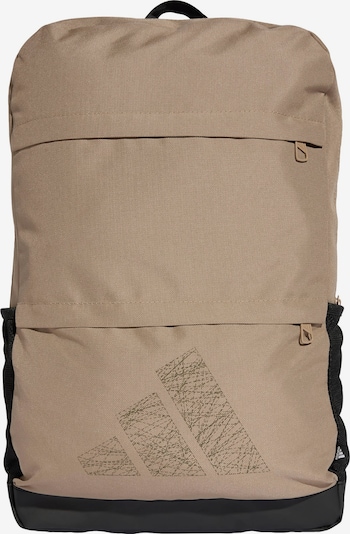 ADIDAS PERFORMANCE Sac à dos de sport 'Motion' en camel / olive / noir, Vue avec produit