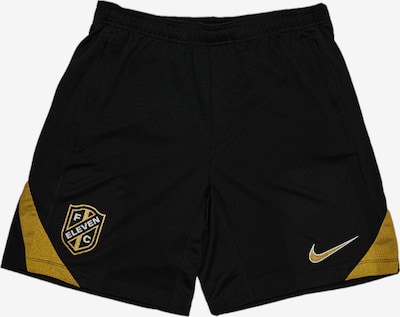 NIKE Sporthose in XS in gold / schwarz, Produktansicht