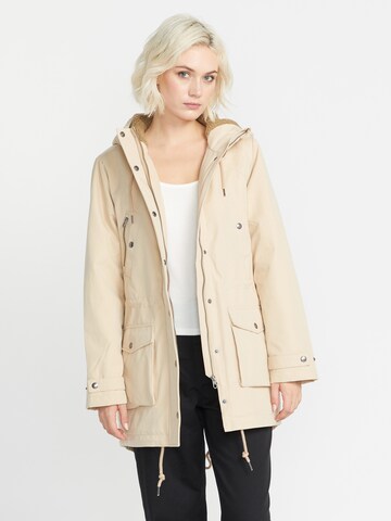 Volcom Outdoor Jacket ' WALK ON BY' in Beige