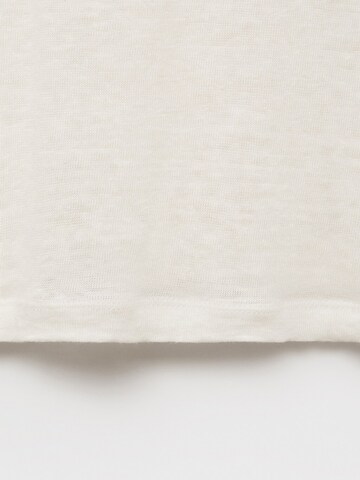 MANGO Shirt 'LENU' in White