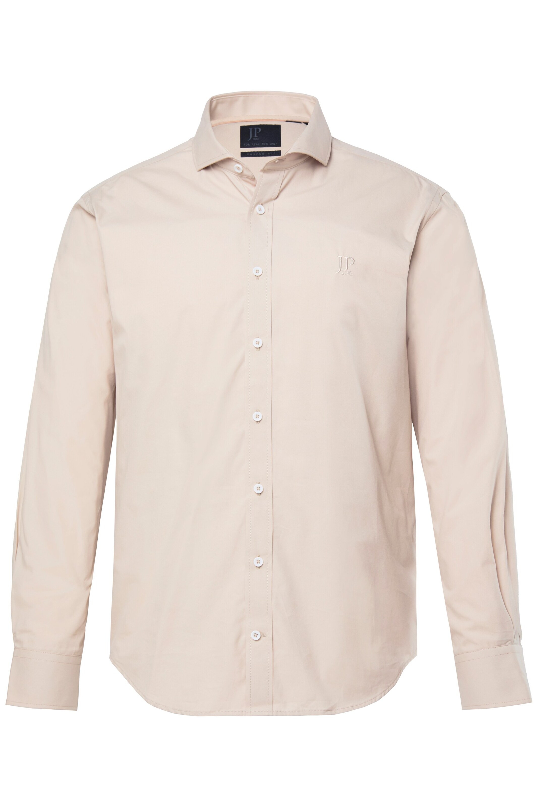 JP1880 Regular Fit Hemd in Beige: Vorderseite