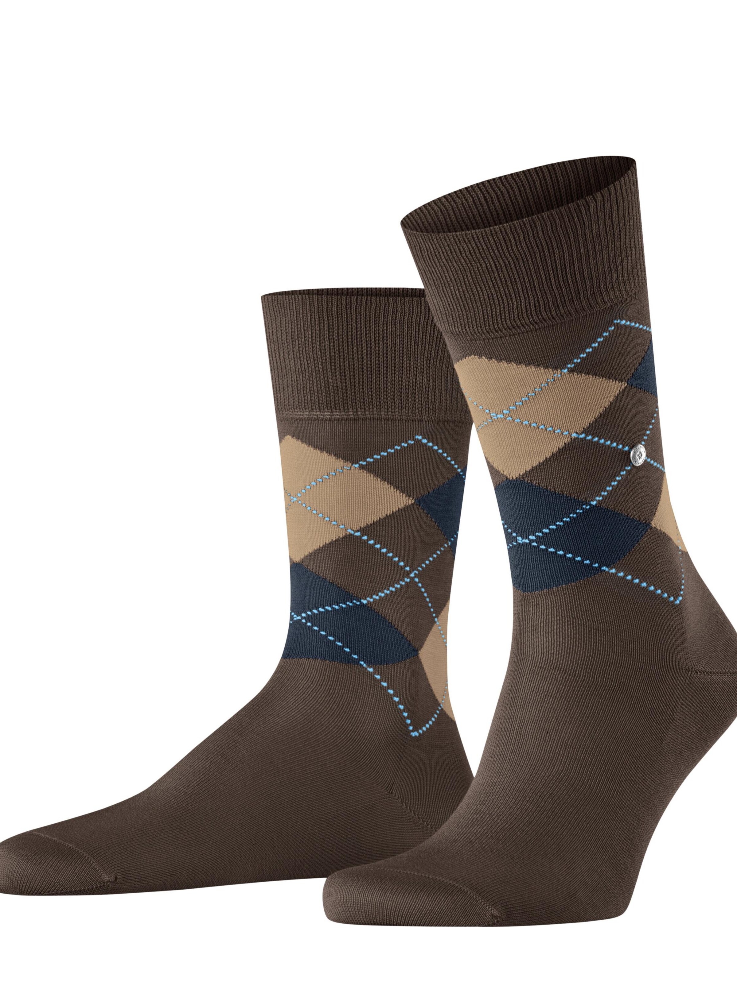 BURLINGTON Socks 'Manchester' in Brown: front