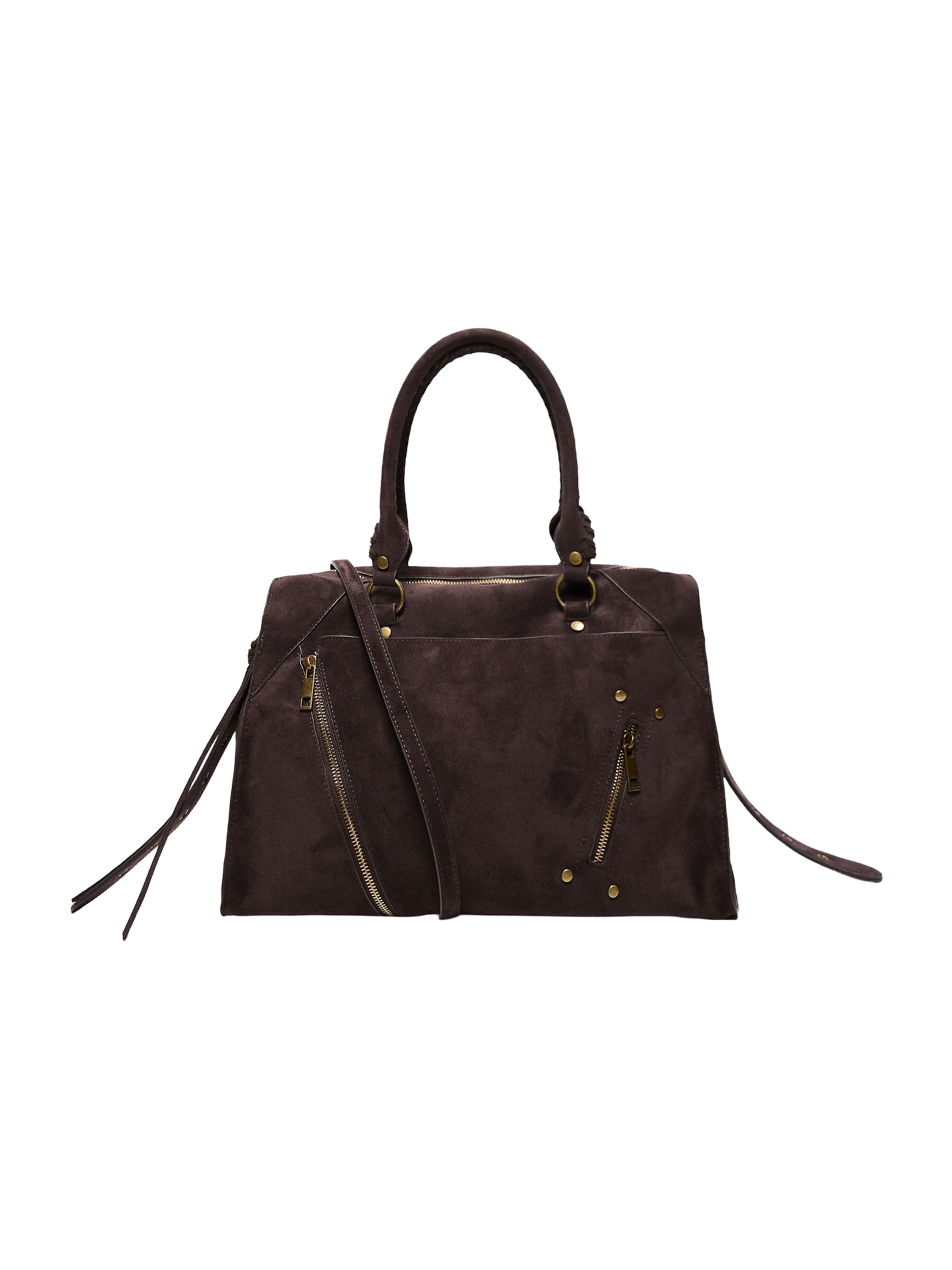 Borsa a mano Bershka di colore marrone, Visualizzazione prodotti